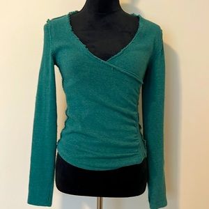 Free People Emerald Green Sweater